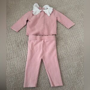 Little Me Pink Kids Matching Set